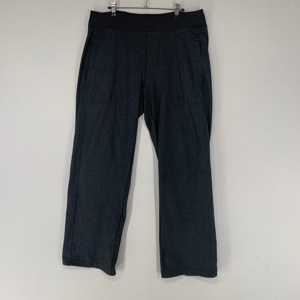 Lululemon Men Sweatpants L Gray Straight Leg Casual Pockets Lounge 30.5"